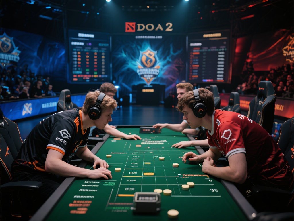 以最近的一场电竞比赛为例，在《Dota 2》国际邀