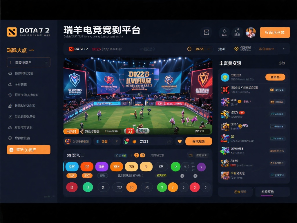 瑞丰电竞竞猜平台的最大亮点之一就是其丰富的赛事资源